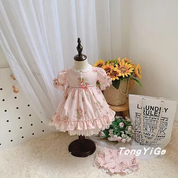 2020summer Retro French Simple Girl Floral Dress Children's Clothing Baby Princess Dress christmas dress kids dresses for girls
2020summer Retro French Simple Girl Floral Dress Children's Clothing Baby Princess Dress christmas dress kids dresses for girls