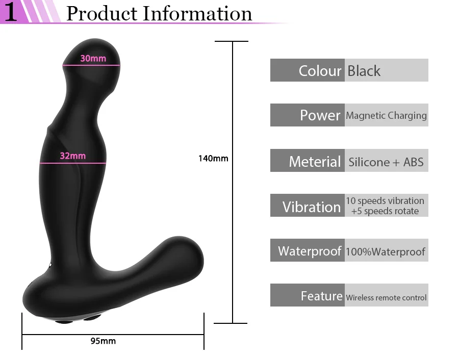 Анальный Вибратор С Дистанционным Управлением