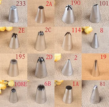 Russian Tips Pastry Large Size Cream Steel Stainless Nozzle Icing Piping Set Decorating Cupcake Cakes Baking Tools
Russian Tips Pastry Large Size Cream Steel Stainless Nozzle Icing Piping Set Decorating Cupcake Cakes Baking Tools