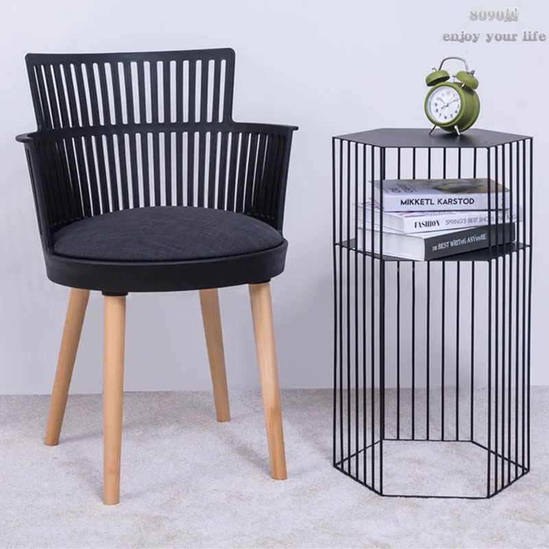 Nordic Dining Chair Modern Minimalist Casual Home Computer Chair Designer Fashion Creative Backrest Chair
Nordic Dining Chair Modern Minimalist Casual Home Computer Chair Designer Fashion Creative Backrest Chair