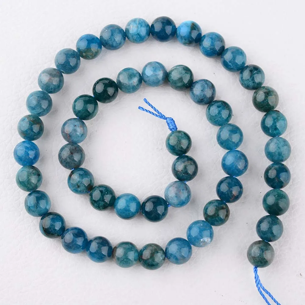 2 strands Natural Genuine Madagascar Blue Apatite Round Jewellery Loose Ball Beads 6-12mm 15"
2 strands Natural Genuine Madagascar Blue Apatite Round Jewellery Loose Ball Beads 6-12mm 15"