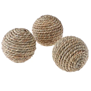 Rabbit Small Pet Chew Toy Clean Teeth Natural Grass Ball Small Pet Perfect Molar Tool
Rabbit Small Pet Chew Toy Clean Teeth Natural Grass Ball Small Pet Perfect Molar Tool