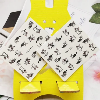 2pc Stickers for Nails Cute Kitty Design Nail Art Decorations Manicure Decor Watercolor Nail Decal Stickers Accessoires Cat
2pc Stickers for Nails Cute Kitty Design Nail Art Decorations Manicure Decor Watercolor Nail Decal Stickers Accessoires Cat