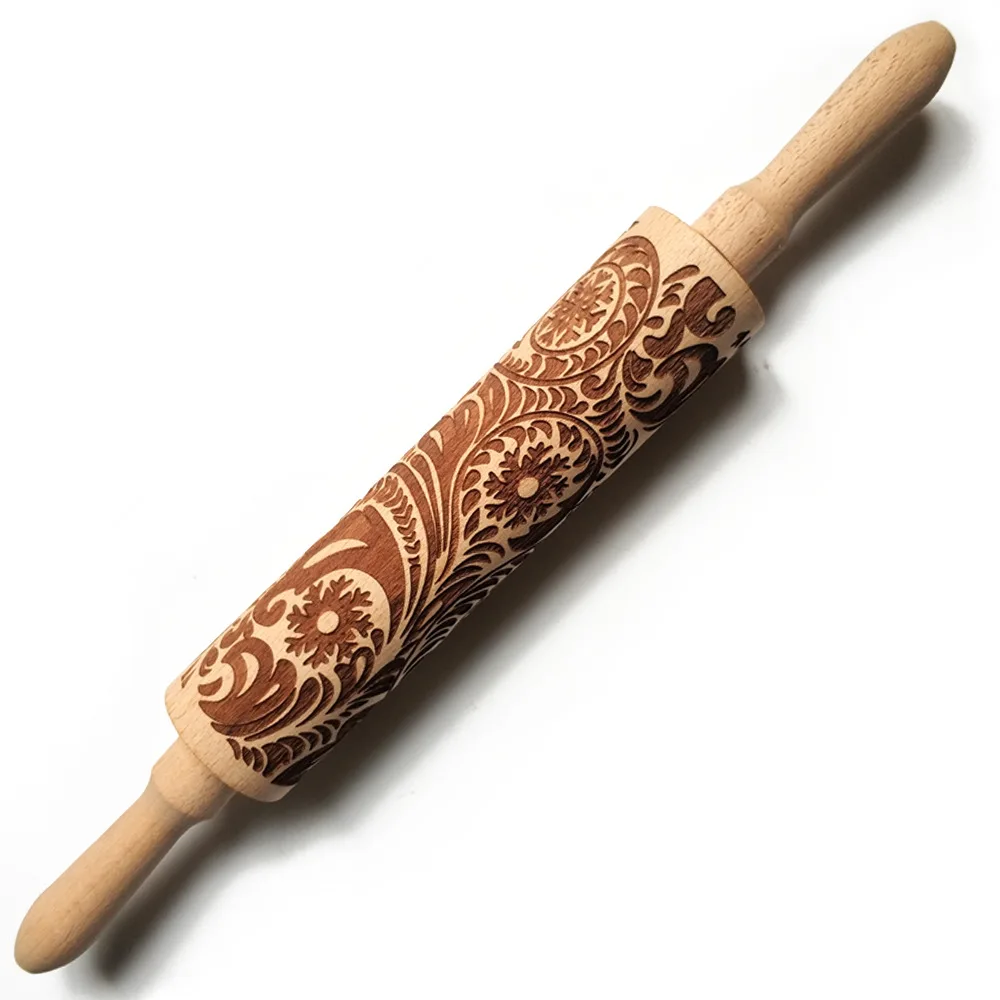 Diameter 5cm Wooden Snow Snowflake Embossed Rolling Pin Christmas Cookies Roller DIY Tool Wood Kitchen Baking Embossing Roller
Diameter 5cm Wooden Snow Snowflake Embossed Rolling Pin Christmas Cookies Roller DIY Tool Wood Kitchen Baking Embossing Roller