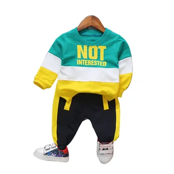 Toddler Boys Clothes 2020 Spring Autumn 0-4 Years Old Baby Cartoons Letter Sweater Long-sleeved Trousers Two-piece Suit Trendy
Toddler Boys Clothes 2020 Spring Autumn 0-4 Years Old Baby Cartoons Letter Sweater Long-sleeved Trousers Two-piece Suit Trendy