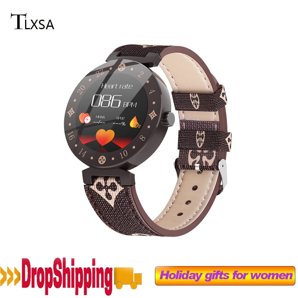 Fashion Ceramics Woman Smart Watch For Girl gift Heart Rate Monitoring fitness Watches Women Smartwatch Waterproof Android IOS
Fashion Ceramics Woman Smart Watch For Girl gift Heart Rate Monitoring fitness Watches Women Smartwatch Waterproof Android IOS