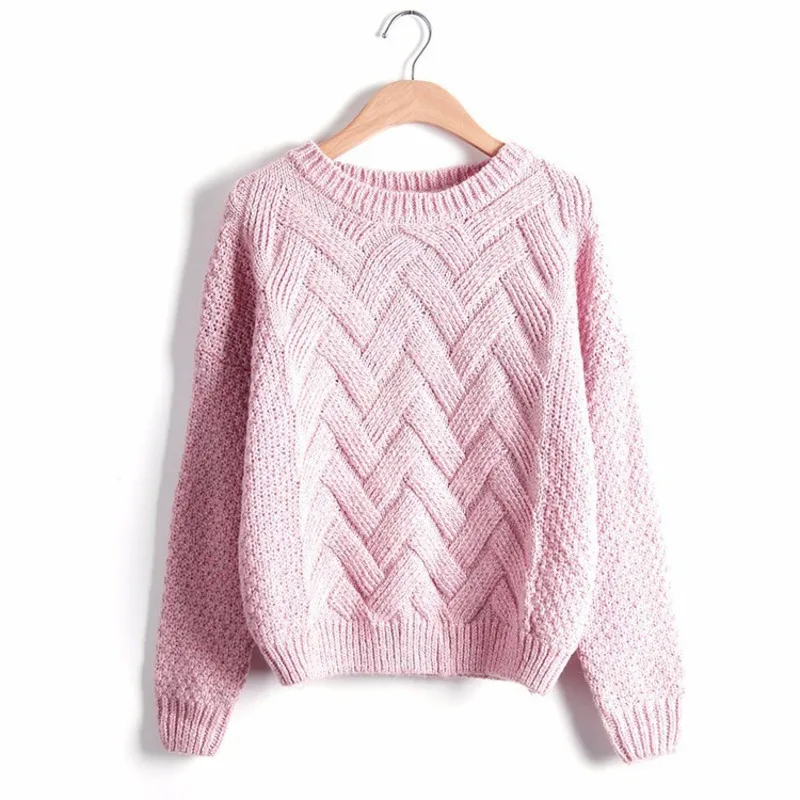 020 Autumn And Winter New Women Sweater Knitted Solid Color Long-sleeved Loose Casual Sweater Female Sueter Mujer En*
020 Autumn And Winter New Women Sweater Knitted Solid Color Long-sleeved Loose Casual Sweater Female Sueter Mujer En*