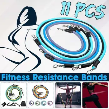 11Pcs Resistance Exercise Bands Set Fitness Stretch Elastic Pull String Excerciser Body Training Workout Yoga Bands Equipment
11Pcs Resistance Exercise Bands Set Fitness Stretch Elastic Pull String Excerciser Body Training Workout Yoga Bands Equipment