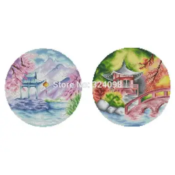 Circular pavilion patterns Counted Cross Stitch 11CT 14CT 18CT DIY Chinese Cross Stitch Kits Embroidery Needlework Sets
Circular pavilion patterns Counted Cross Stitch 11CT 14CT 18CT DIY Chinese Cross Stitch Kits Embroidery Needlework Sets