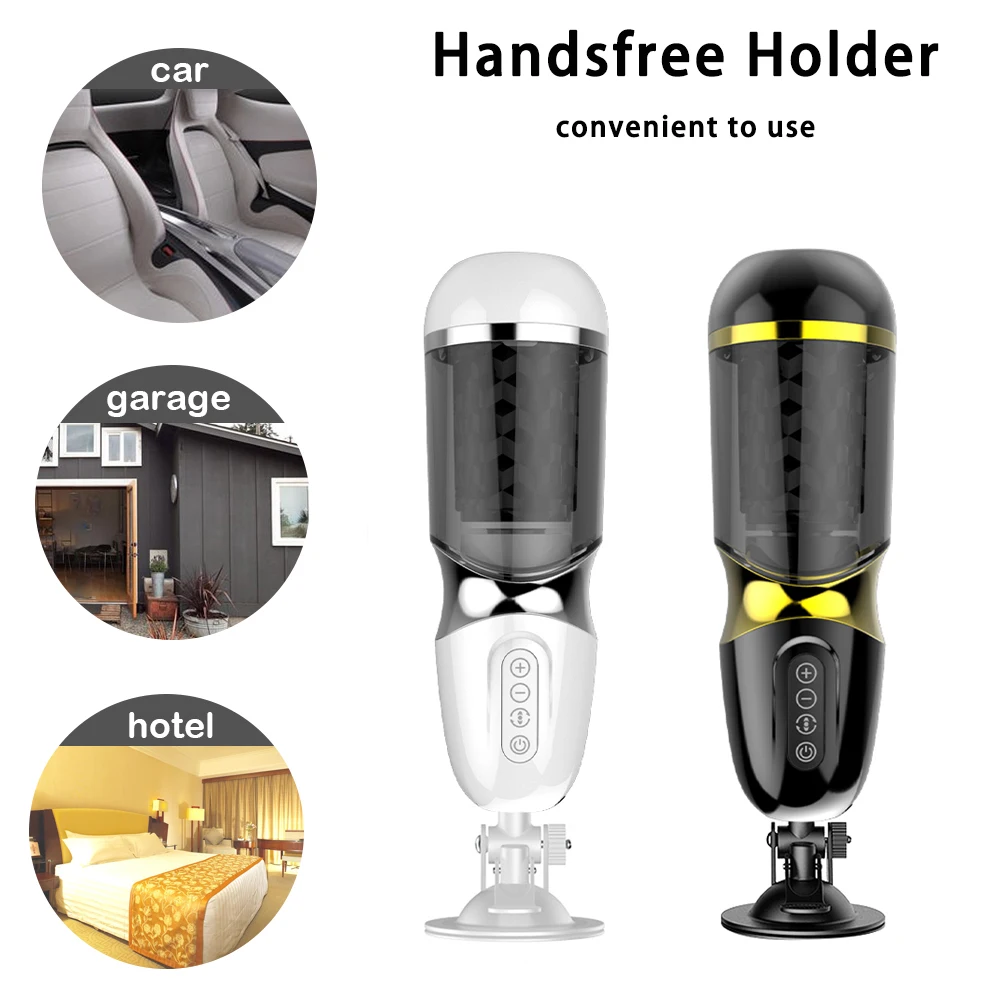 Sex Toys For Men Automatic Telescopic Rotation Male Masturbator Heating Voice Cup Vagina Real Pussy Adult Masturbation Vibrator (9)