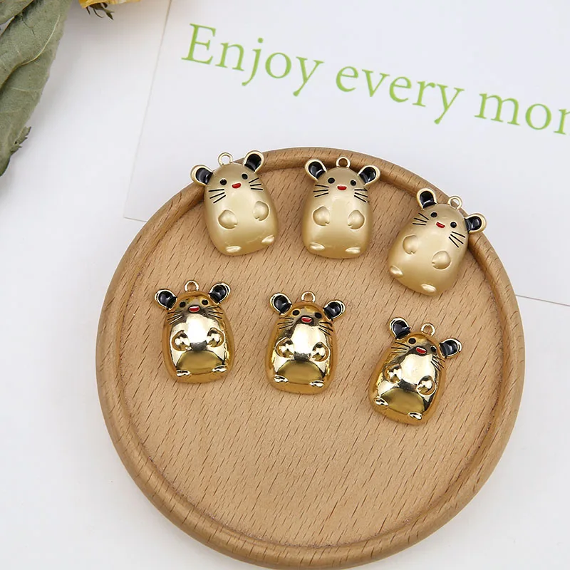 Newest Cute Animal Charms Bright Dull Gold Tone Plated Metal Alloy Mouse Earring Necklace Keychain Pendant 20pcs 18*26mm
Newest Cute Animal Charms Bright Dull Gold Tone Plated Metal Alloy Mouse Earring Necklace Keychain Pendant 20pcs 18*26mm