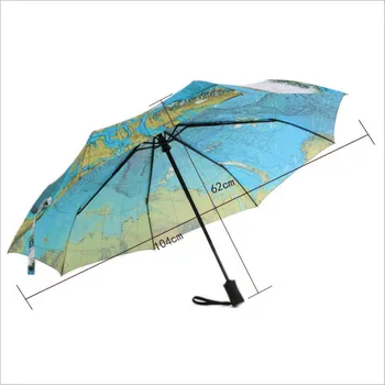 Automatic Women's Rain Umbrella 8 Ribs World Map Printed Umbrellas for Female Rain Gear Paraguas Umbrella Automatic
Automatic Women's Rain Umbrella 8 Ribs World Map Printed Umbrellas for Female Rain Gear Paraguas Umbrella Automatic