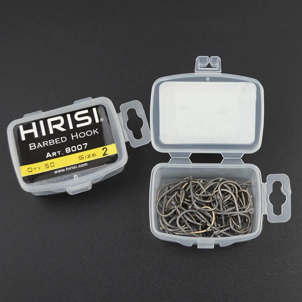 50pcs/box Carp Fishing Hook Wide Gape Barbed Hooks Stainless Steel Hooks Curve Shank Carp Fishhook
50pcs/box Carp Fishing Hook Wide Gape Barbed Hooks Stainless Steel Hooks Curve Shank Carp Fishhook