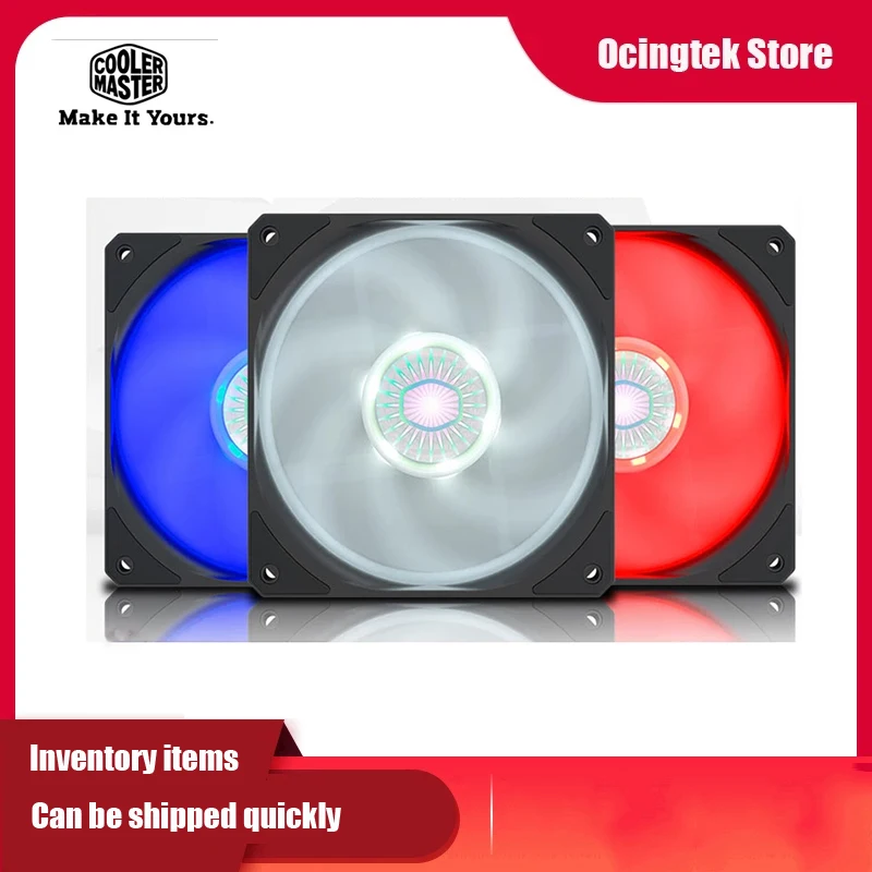 Кулер CoolerMaster sickleflow120 бесшумный 12 см 4 контакта | Компьютеры и офис