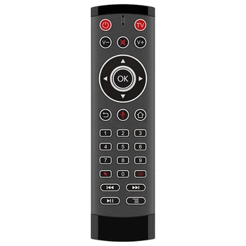 T1 Pro Voice Remote Control 2.4G Wireless Air Mouse Voice Control Gyro IR Remote with 2 IR-Learning for Android Tv Box
T1 Pro Voice Remote Control 2.4G Wireless Air Mouse Voice Control Gyro IR Remote with 2 IR-Learning for Android Tv Box