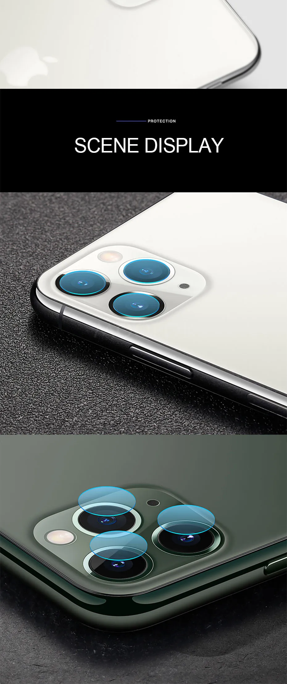 4-1Pcs Camera Protector Glass For iPhone 11 X XR XS /Pro Max Screen Protector Glass For iPhone 7 8 6 6s Plus Lens Tempered Glass 24 H5ed42c37cd6d44e2b887601580e7c71cA