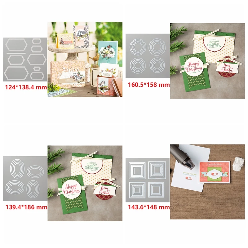 Metal Cutting Dies Oval Circle Square Diamond Shape Frame DIY Scrapbook For Card Photo Make Crafts Stencil 2020 14
Metal Cutting Dies Oval Circle Square Diamond Shape Frame DIY Scrapbook For Card Photo Make Crafts Stencil 2020 14
