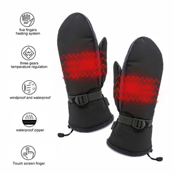 USB Heated Gloves Winter Warm Windproof Cycling Warm Heating Touch Screen Skiing Gloves USB Powered For Kids Adult Heated Gloves
USB Heated Gloves Winter Warm Windproof Cycling Warm Heating Touch Screen Skiing Gloves USB Powered For Kids Adult Heated Gloves