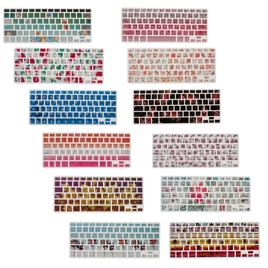 Keyboard Cover Silicone Skin for MacBook Air 13inch & MacBook Pro Retina Silicon Keyboard Cover Laptop Skin Notebook Protector
Keyboard Cover Silicone Skin for MacBook Air 13inch & MacBook Pro Retina Silicon Keyboard Cover Laptop Skin Notebook Protector