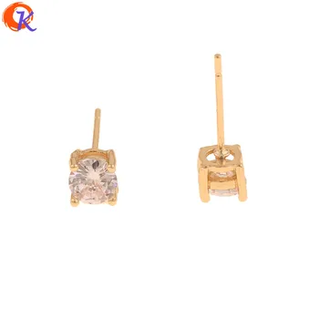 Cordial Design 40Pcs 5*5MM Jewelry Accessories/Earring Findings/Genuine Gold Plating/DIY Making/Hand Made/CZ Earrings Stud
Cordial Design 40Pcs 5*5MM Jewelry Accessories/Earring Findings/Genuine Gold Plating/DIY Making/Hand Made/CZ Earrings Stud