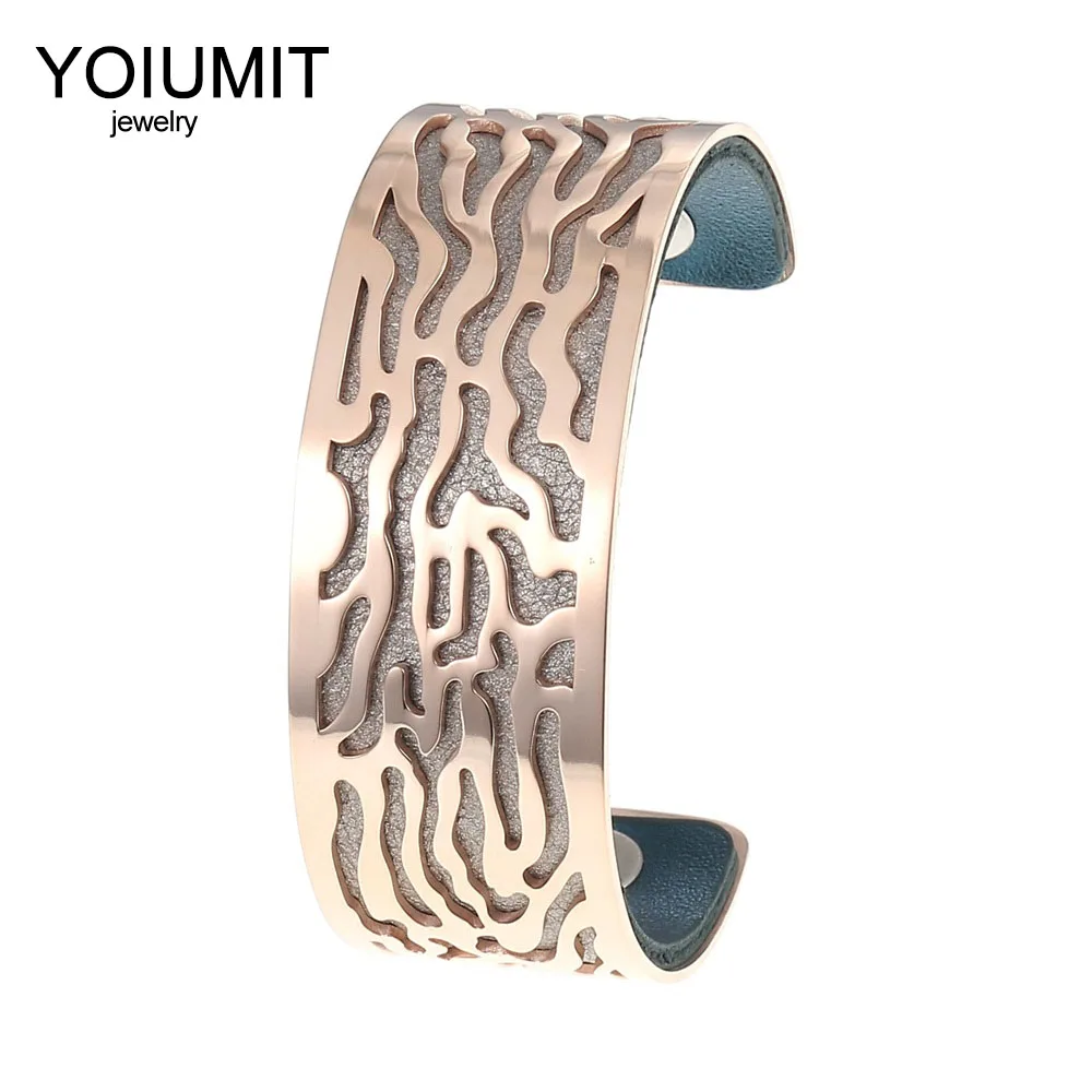 Cremo Fashion Bangles For Women Hollow Stainless Steel Rose Gold Cuff Bracelets&Bangles Manchette Femme Bracelet Pulseiras
Cremo Fashion Bangles For Women Hollow Stainless Steel Rose Gold Cuff Bracelets&Bangles Manchette Femme Bracelet Pulseiras