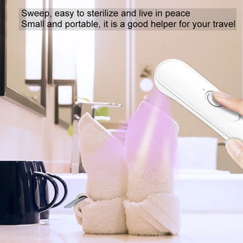 Handheld UV Lamp Portable Mini Rechargeable Cleaning Lamp Stick for Home Travel ALI88
Handheld UV Lamp Portable Mini Rechargeable Cleaning Lamp Stick for Home Travel ALI88