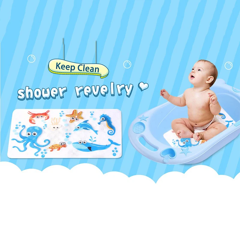 1Pcs Anti Skid And Mould Bath Mat Bathroom Non Slip Baby Kids Resistant Shower Mat Toddler Safety Bathtub Mat With Suction Cups
1Pcs Anti Skid And Mould Bath Mat Bathroom Non Slip Baby Kids Resistant Shower Mat Toddler Safety Bathtub Mat With Suction Cups