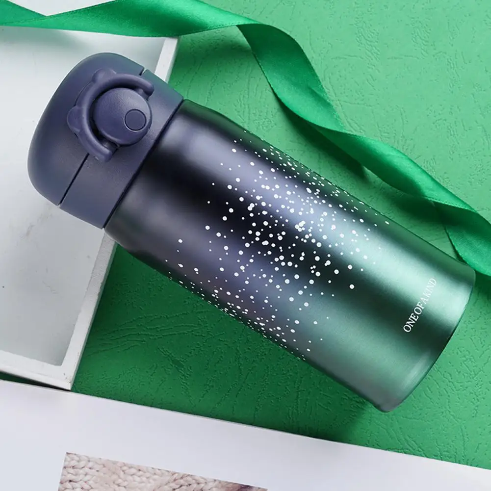 350ML Travel Coffee Mug Stainless Steel Thermos Cups Starry Pattern Leakproof Stainless Steel Vacuum Cup with Bounce Lid 1 Pcs
350ML Travel Coffee Mug Stainless Steel Thermos Cups Starry Pattern Leakproof Stainless Steel Vacuum Cup with Bounce Lid 1 Pcs