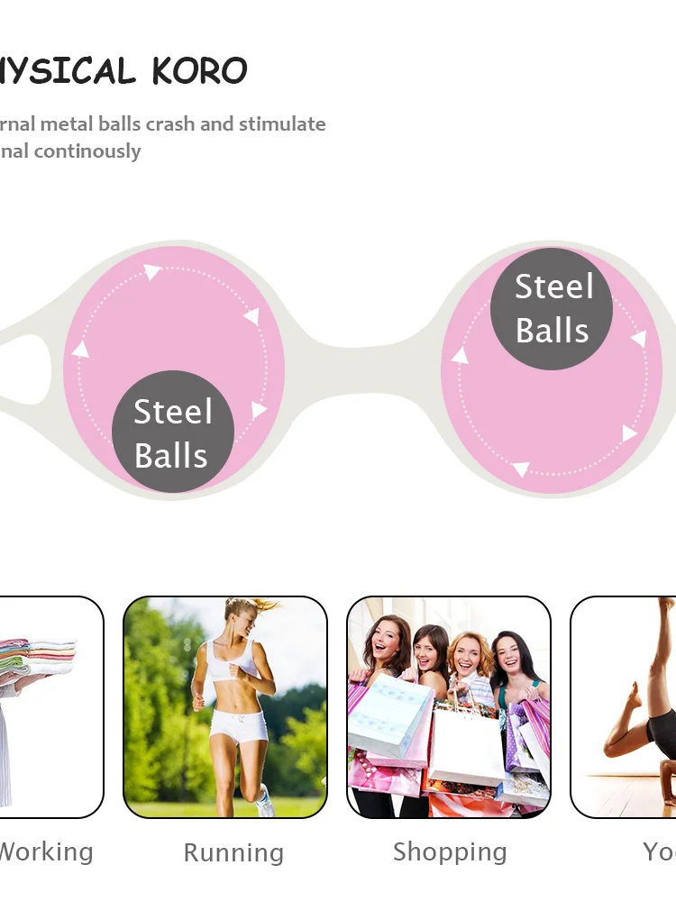 Набор для упражнений Кегеля 