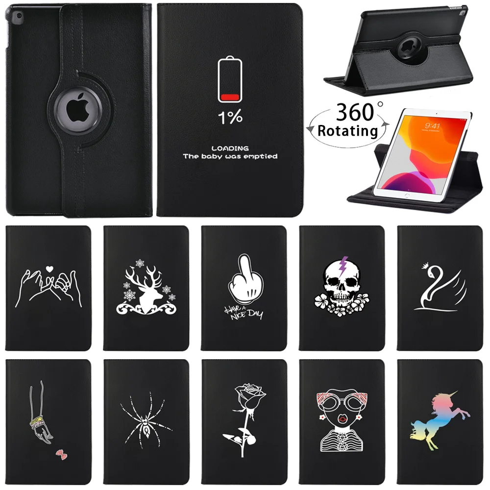 360 Rotating Bracket Flip Stand Leather Cover for Apple Ipad Mini 4/5/ipad 2/3/4/IPad 5/6/7/8th 10.2" Tablet Case + Stylus
360 Rotating Bracket Flip Stand Leather Cover for Apple Ipad Mini 4/5/ipad 2/3/4/IPad 5/6/7/8th 10.2" Tablet Case + Stylus