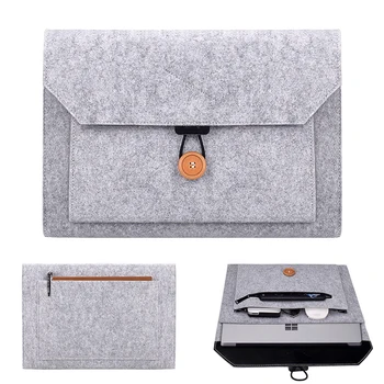 Laptop Sleeve for Macbook Air 11 13 Retina Pro 13 15 Wool Felt computer bag for Microsoft Xiaomi HP 11 12 13 14 15.4 inch
Laptop Sleeve for Macbook Air 11 13 Retina Pro 13 15 Wool Felt computer bag for Microsoft Xiaomi HP 11 12 13 14 15.4 inch
