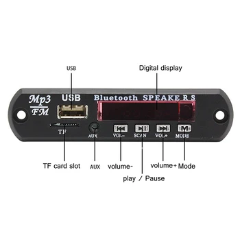 USB FM Radio DIY for Speaker MP3 Player Decoder Board Car Kit Accessories 3.5mm AUX TF WMA 5V Audio Receiver Bluetooth
USB FM Radio DIY for Speaker MP3 Player Decoder Board Car Kit Accessories 3.5mm AUX TF WMA 5V Audio Receiver Bluetooth