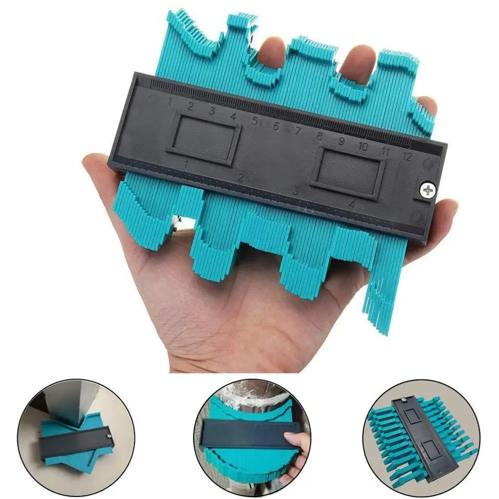 Contour gauge angle meter Measuring ruler Contour duplication meter carpenter tools wood contour measuring templates
Contour gauge angle meter Measuring ruler Contour duplication meter carpenter tools wood contour measuring templates