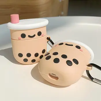 Cartoon Bubble Tea Earphone Protective Cover Silicone Case for A-irpods 1/2 Apple Bluetooth Protective Sleeve Silicone Drop
Cartoon Bubble Tea Earphone Protective Cover Silicone Case for A-irpods 1/2 Apple Bluetooth Protective Sleeve Silicone Drop