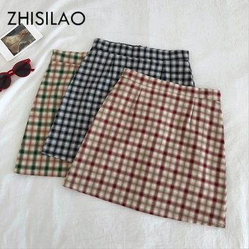 Plaid Straight Pencil Skirt Women Casual High Waist Lattice A-line Mini Skirt Spring Summer 2020 Black Red Chic Vintage Elegant
Plaid Straight Pencil Skirt Women Casual High Waist Lattice A-line Mini Skirt Spring Summer 2020 Black Red Chic Vintage Elegant