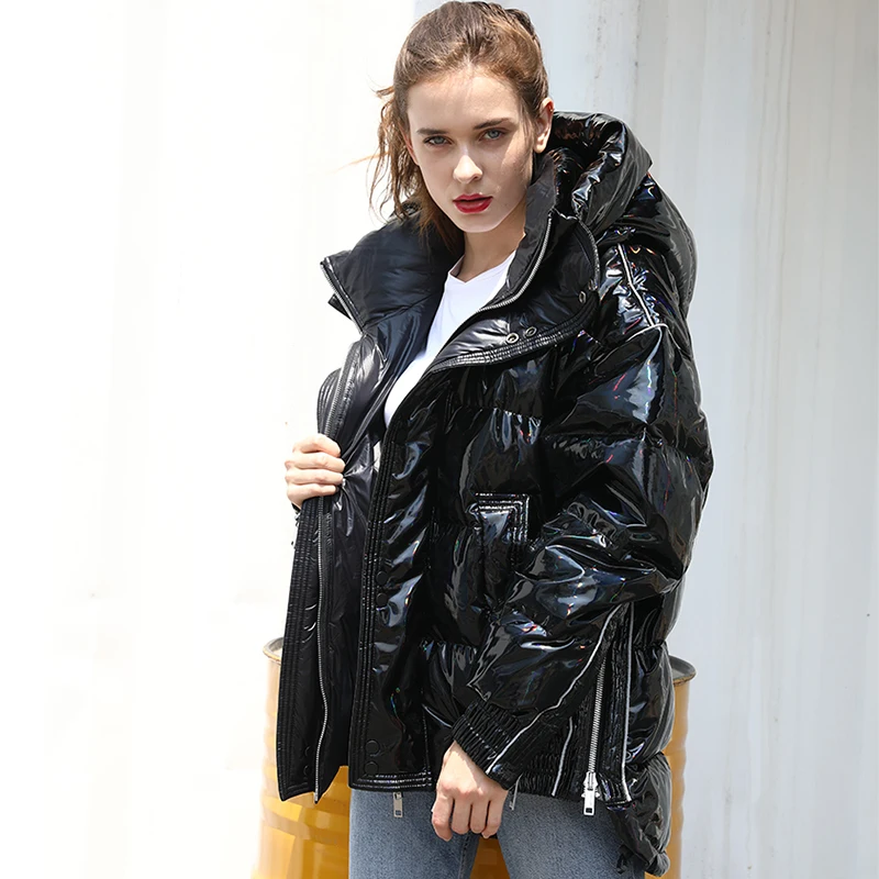 New Dazzle Color Stylish Glossy Down Jacket Winter Lovers' Clothes Weatherproof Hoodie Relaxed Fit Thicken White Duck Down Coat
New Dazzle Color Stylish Glossy Down Jacket Winter Lovers' Clothes Weatherproof Hoodie Relaxed Fit Thicken White Duck Down Coat