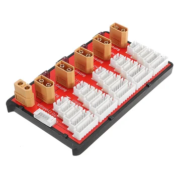Power Genius PG Parallel Charging Board Supports 5 Packs of 2-6S Lipo Battery XT60 Plug For RC Models Multicopter Drone
Power Genius PG Parallel Charging Board Supports 5 Packs of 2-6S Lipo Battery XT60 Plug For RC Models Multicopter Drone