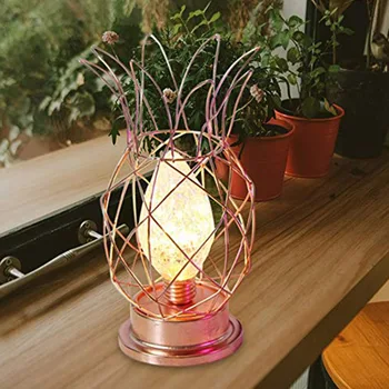 Decorative Romantic Night Light Desktop Bedroom Practical Home Indoor Craft Led Atmosphere Pineapple Shape Iron Art Gift
Decorative Romantic Night Light Desktop Bedroom Practical Home Indoor Craft Led Atmosphere Pineapple Shape Iron Art Gift