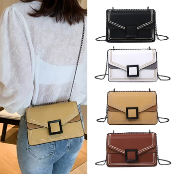Fashion Chain Bag Woman New European American Rivet Handbag Purse Casual Shoulder Fashion Casual Shoulder Handbag
Fashion Chain Bag Woman New European American Rivet Handbag Purse Casual Shoulder Fashion Casual Shoulder Handbag