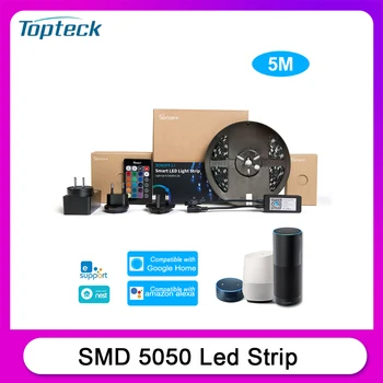 SONOFF L1 Smart LED Light Strip Dimmable Waterproof WiFi Flexible RGB Strip Lights Work with Alexa Google Home Voice Control 
SONOFF L1 Smart LED Light Strip Dimmable Waterproof WiFi Flexible RGB Strip Lights Work with Alexa Google Home Voice Control