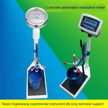 Hg80 Concrete Penetration Resistance Meter Digital Display Pointer Penetration Resistance Meter Mortar Setting Time Tester
Hg80 Concrete Penetration Resistance Meter Digital Display Pointer Penetration Resistance Meter Mortar Setting Time Tester