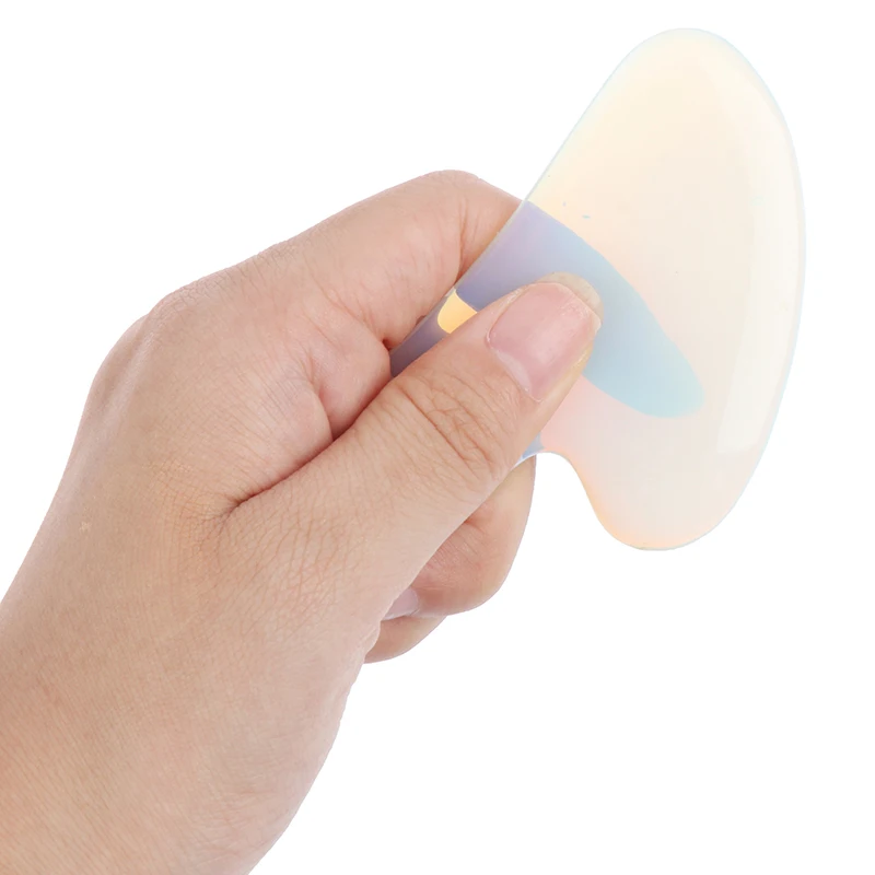 1pc Handmade Guasha Board Opalite Stone Scraper Massage Tool For Neck Back Body Pressure Therapy Relaxation
1pc Handmade Guasha Board Opalite Stone Scraper Massage Tool For Neck Back Body Pressure Therapy Relaxation