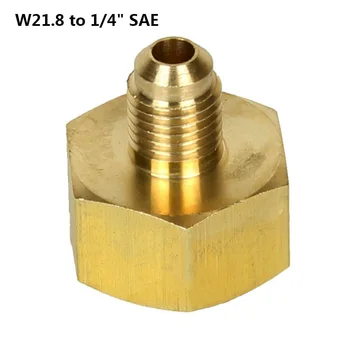 New Arrival High Quality Car Conditioner Adapter Refrigerants Bottle Adapter For R134A W21.8 To 1/4'' SAE
New Arrival High Quality Car Conditioner Adapter Refrigerants Bottle Adapter For R134A W21.8 To 1/4'' SAE