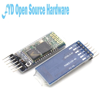 1pcs HC-05 master-slave 6pin JY-MCU anti-reverse, integrated Bluetooth serial pass-through module
1pcs HC-05 master-slave 6pin JY-MCU anti-reverse, integrated Bluetooth serial pass-through module