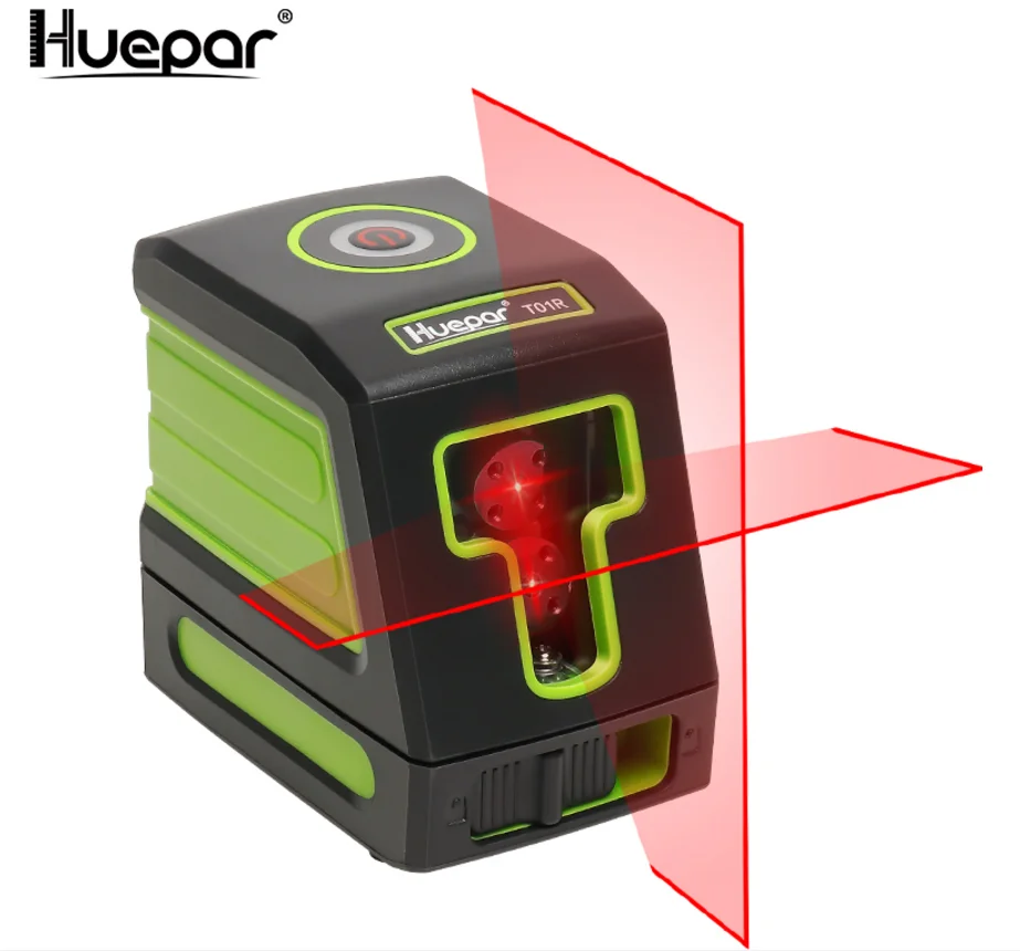 Huepar Self-leveling Vertical & Horizontal Lasers Red Beam Cross Line Laser Level Nivel Laser
Huepar Self-leveling Vertical & Horizontal Lasers Red Beam Cross Line Laser Level Nivel Laser