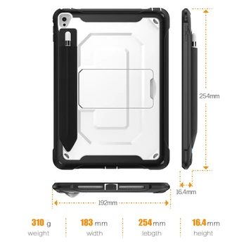 for iPad AIR2/Pro 9.7 Inch Tablet PC Case TPU Shockproof Protective Back Cover with Pen Slot Tablet Stand Case
for iPad AIR2/Pro 9.7 Inch Tablet PC Case TPU Shockproof Protective Back Cover with Pen Slot Tablet Stand Case