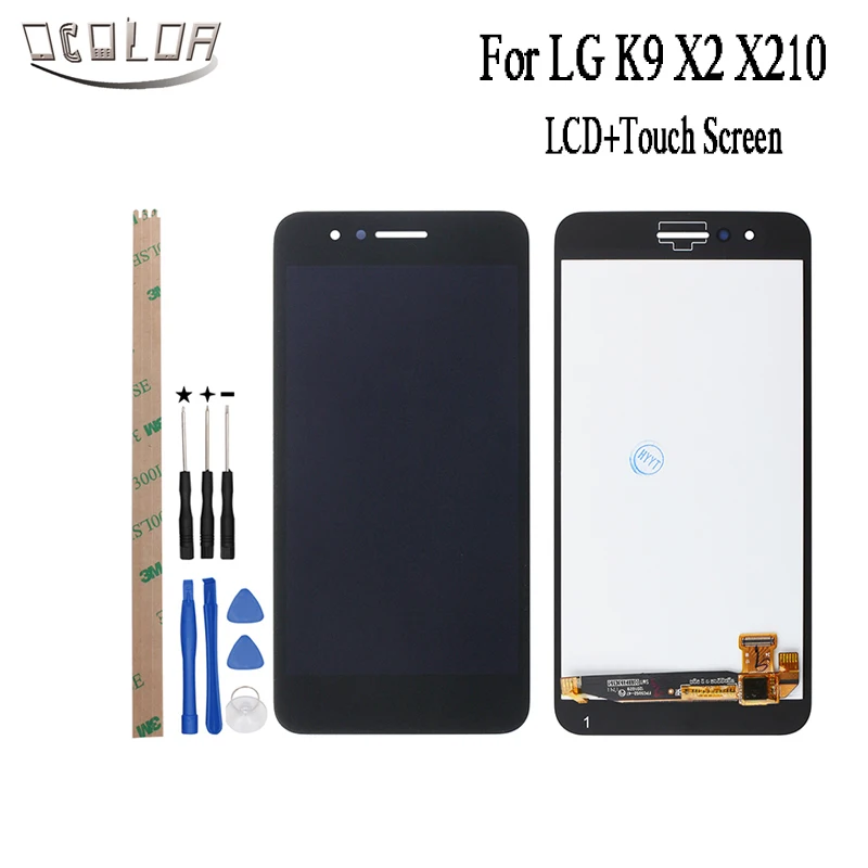 ocolor For LG K9 X2 X210 LCD Display and Touch Screen Assembly Repair Parts For LG K9 X2 X210 With Tools And Adhesive
ocolor For LG K9 X2 X210 LCD Display and Touch Screen Assembly Repair Parts For LG K9 X2 X210 With Tools And Adhesive