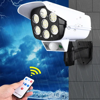 Dummy Fake Camera Outdoor Waterproof Home Camera Solar Power Simulation Camera With LED Light Security Surveillance Solar Lamps
Dummy Fake Camera Outdoor Waterproof Home Camera Solar Power Simulation Camera With LED Light Security Surveillance Solar Lamps