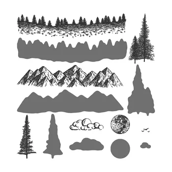 2019 3D DIY New Layer Metal Cutting Dies and In Scrapbooking For Paper Making Mountain Tree Embossing Frame Card Stamps Set
2019 3D DIY New Layer Metal Cutting Dies and In Scrapbooking For Paper Making Mountain Tree Embossing Frame Card Stamps Set