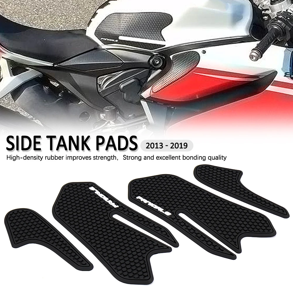 Новая Тяговая накладка на бак мотоцикла боковая защита коленный захват